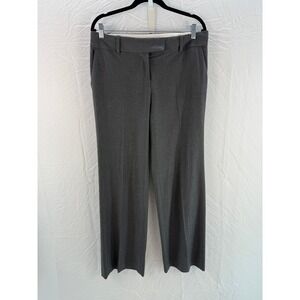 Ann Taylor Gray Dress Pants Women's Size 8 Straight Leg
